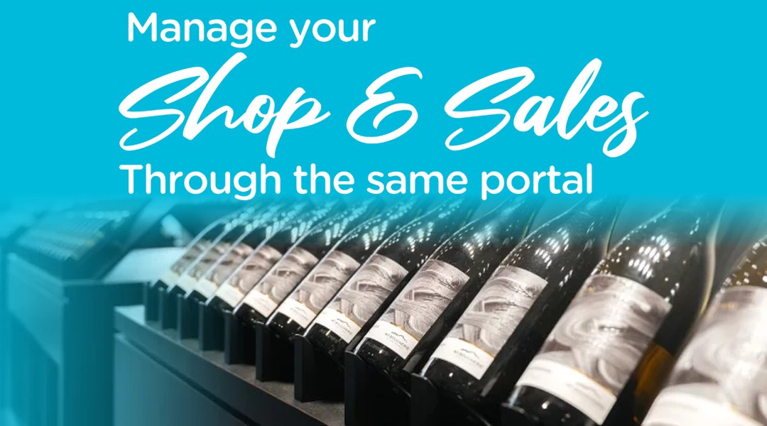 Manage your shop and sales through the same portal