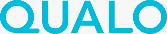 QUALO rounded blue logo